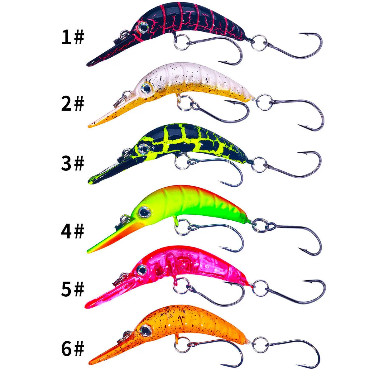ABS Plastic Sinking Grasshopper Insect Lure ABS, Plastic Minnow Lure - view 6