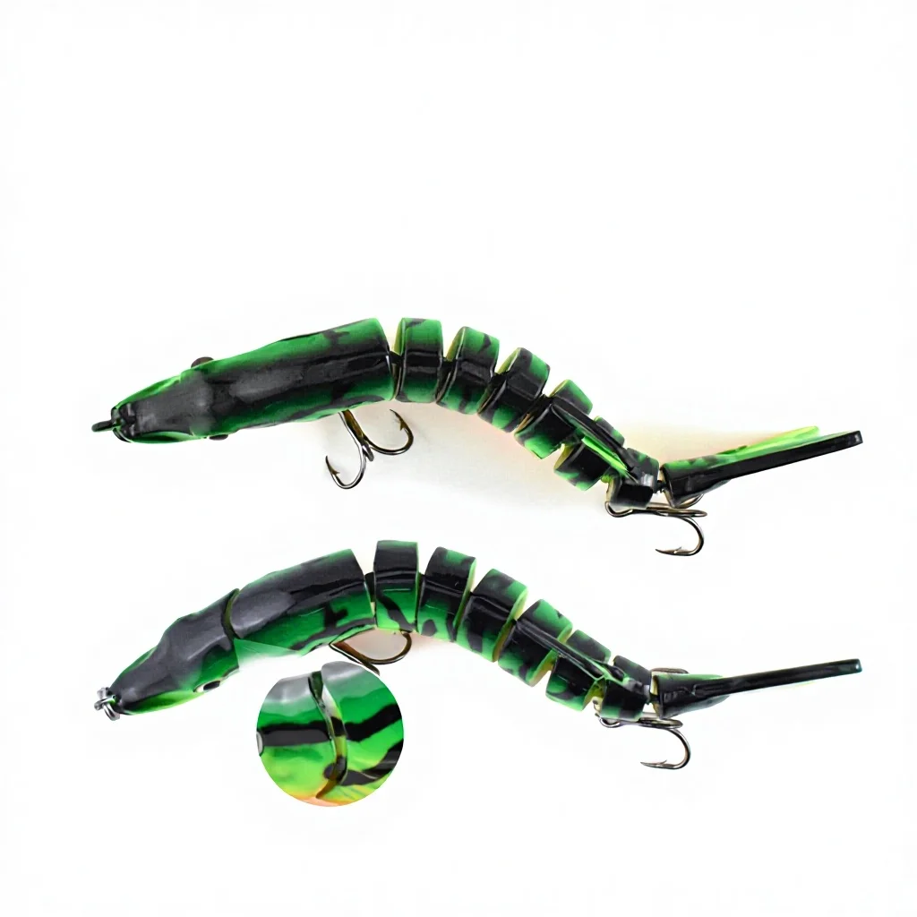 CHEERY Eight Section Pike Barracuda 130mm ABS Hard Lure - view 3