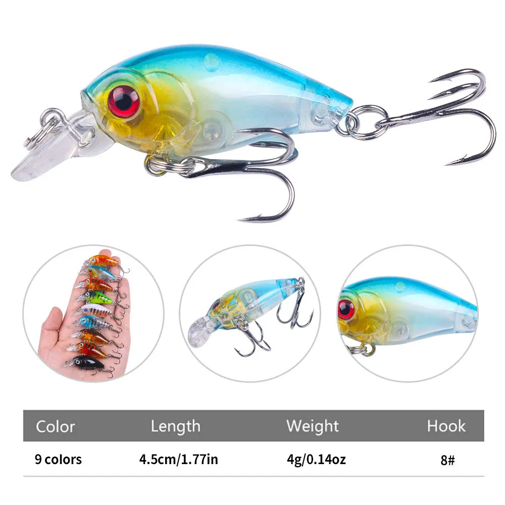 CHEERY Micro Fishing Complete Set Mini ABS Multi-Species Lure - view 4