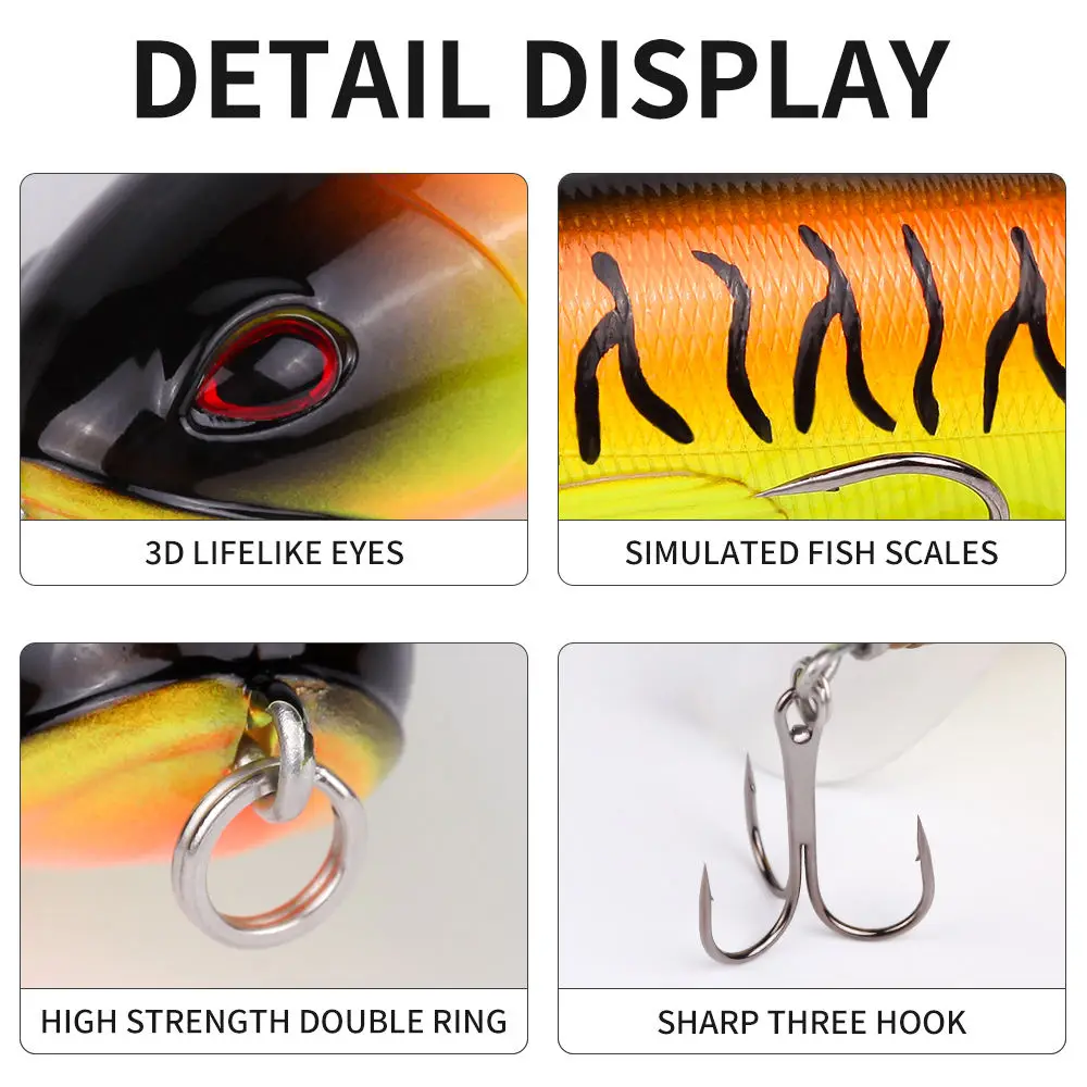 CHEERY 13g 10cm Premium Pencil Lure ABS, Various Pencil Lure - view 8