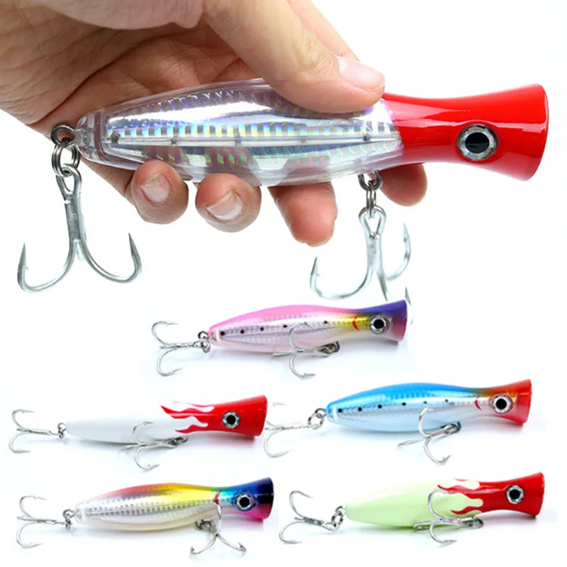 CHEERY Angle for 12cm 43g 8 ABS, Plastic Popper Lure - view 5