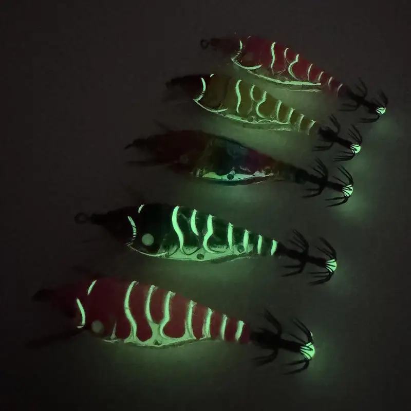 Cheery 7 5cm Glow Horizontal Shrimp ABS Various - view 6