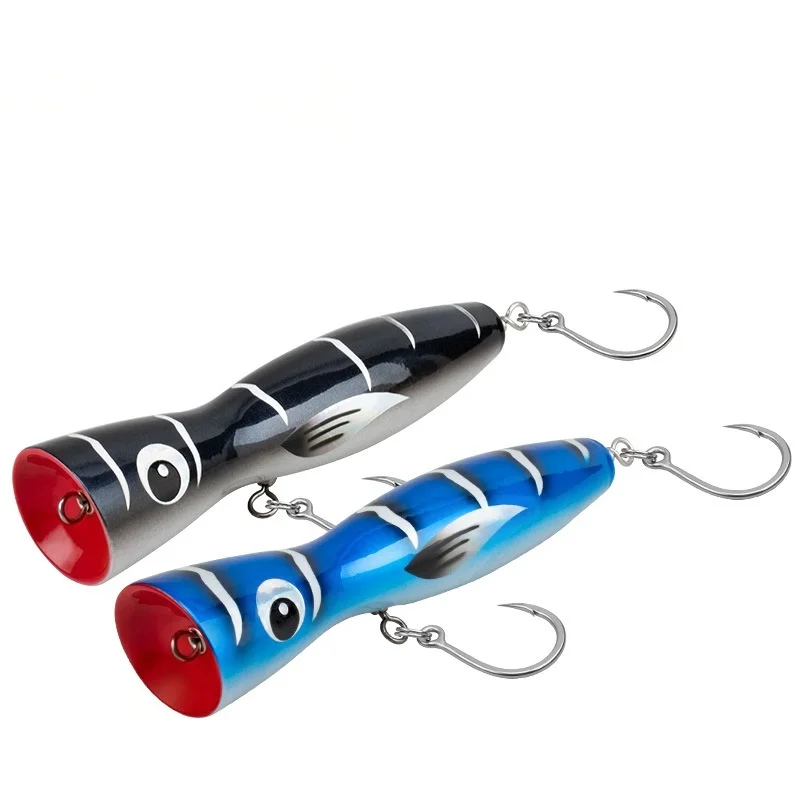 20cm 120g Wooden Splashing Popper Lure Wooden Lure Accessories - view 5