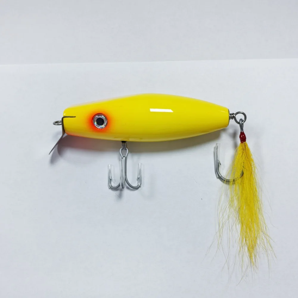 Customizable Wooden Minnow Lure With Metal PVC Jerkbait - view 4
