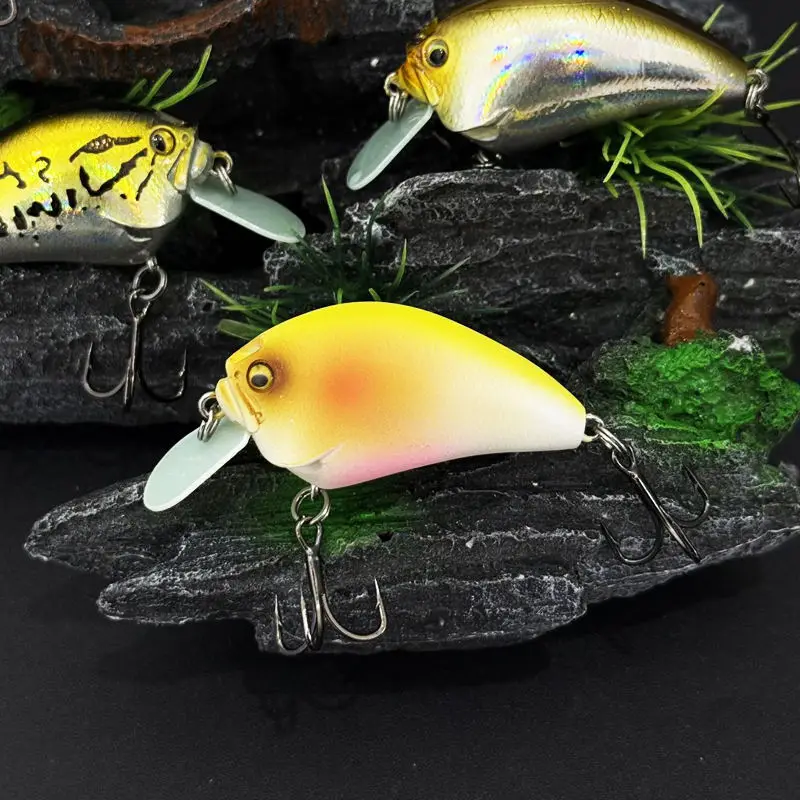Cheery 75mm 14 5g Artificial Rattle Plastic Crankbait, Lipless Crankbait, Hard Lure - view 5