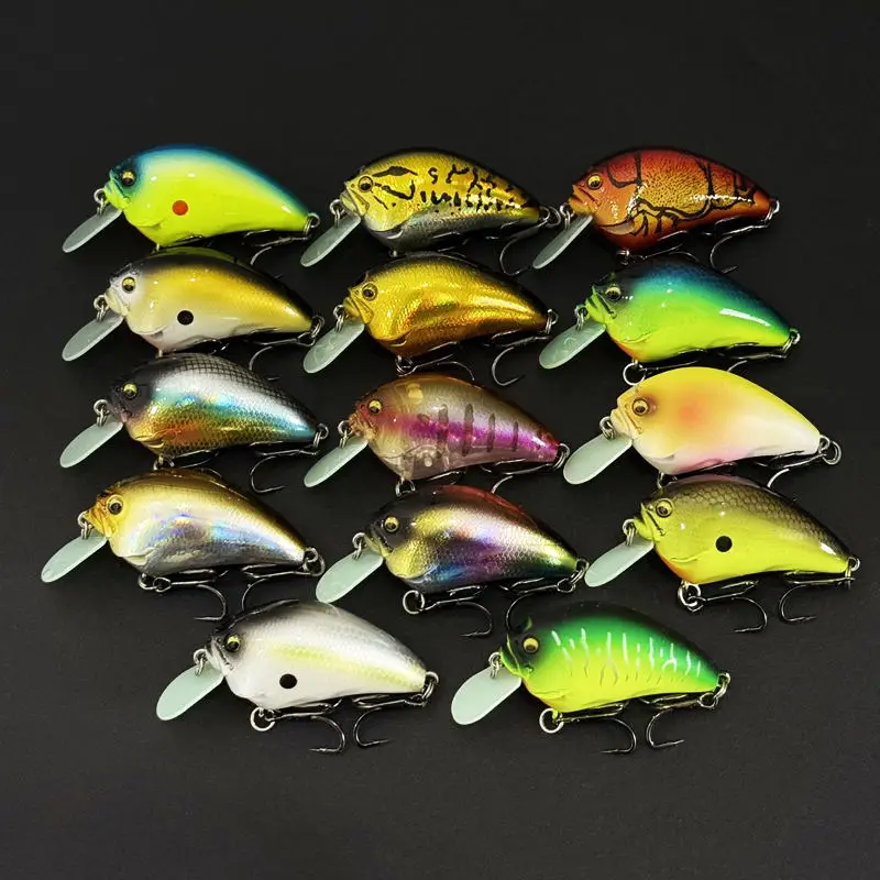 Cheery 75mm 14 5g Artificial Rattle Plastic Crankbait, Lipless Crankbait, Hard Lure - view 8