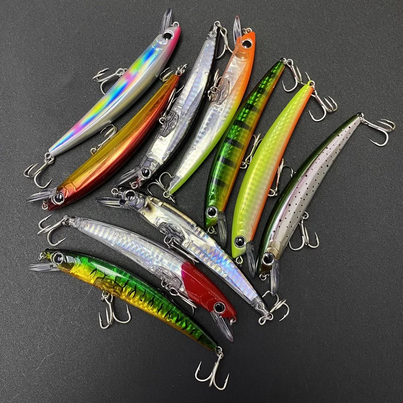 Cheery Lure 11cm 14g Floating Minnow Stainless Steel Hard Lure - view 7