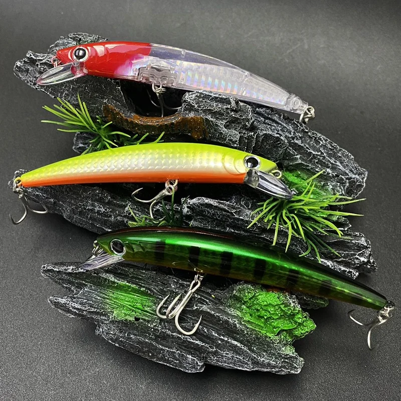 Cheery Lure 11cm 14g Floating Minnow Stainless Steel Hard Lure - view 8