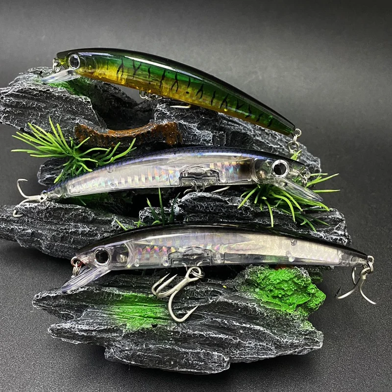 Cheery Lure 11cm 14g Floating Minnow Stainless Steel Hard Lure - view 9