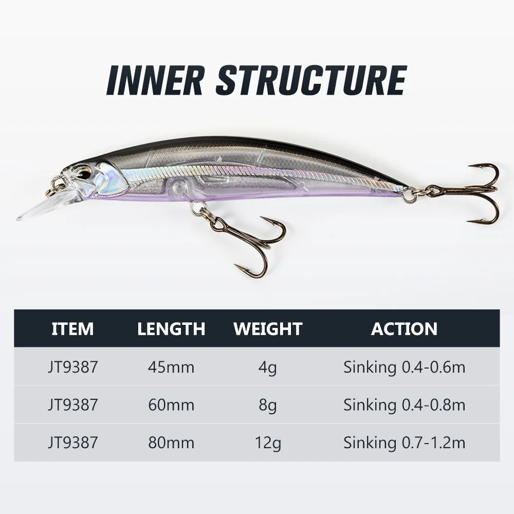 Cheery Lure Bait Spearhead Minnow Trembling Stainless Steel None - view 2