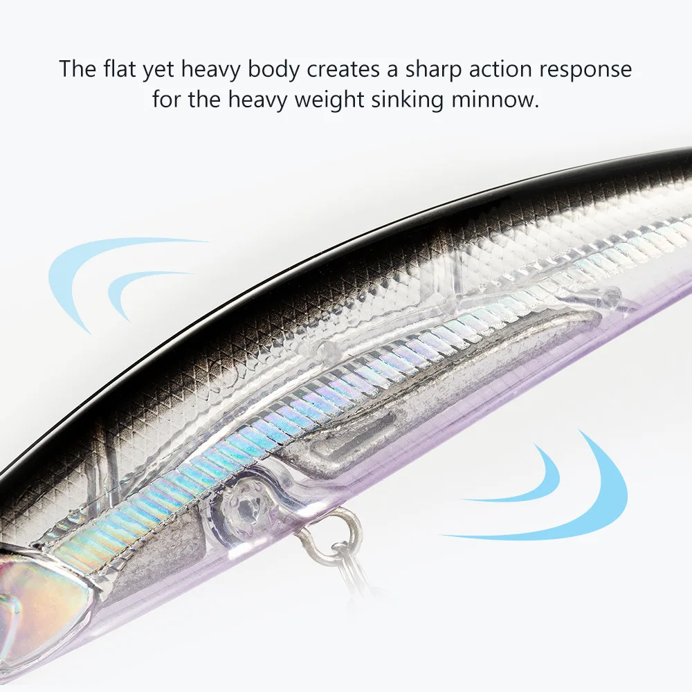 Cheery Lure Bait Spearhead Minnow Trembling Stainless Steel None - view 3