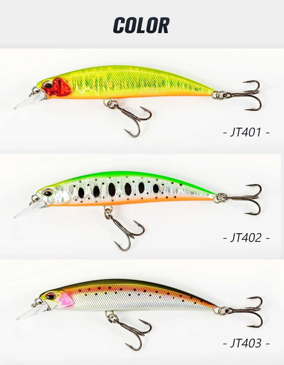 Cheery Lure Bait Spearhead Minnow Trembling Stainless Steel None - view 11