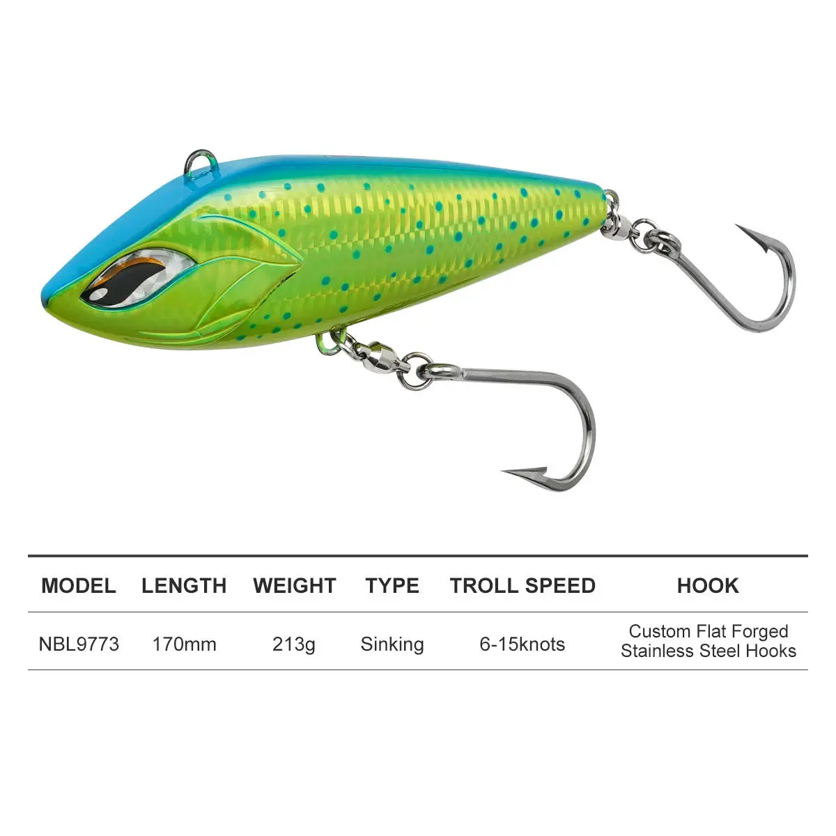 CHEERY for Big Game Trolling Bait Metal Lipless Crankbait - view 11