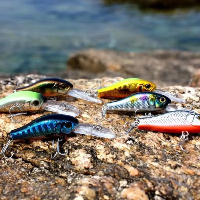 CHEERY Hard Bait Floating Fishing Minnow ABS, Plastic Minnow Lure - view 10