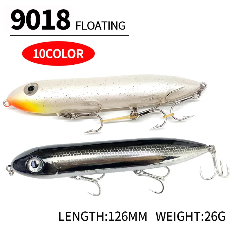 Surface Pencil Lure Stainless Steel 126mm Stainless Steel Lure - view 2