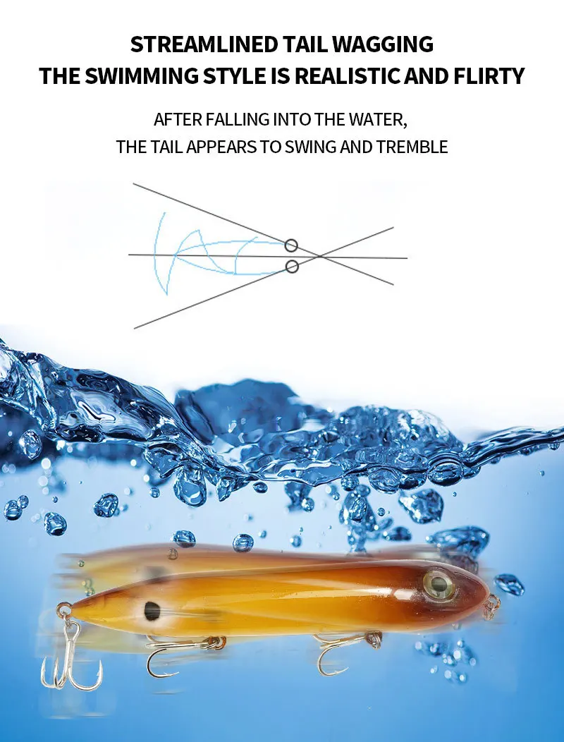 Surface Pencil Lure Stainless Steel 126mm Stainless Steel Lure - view 6