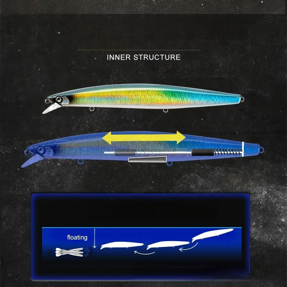Stainless Steel Japanese style Long cast Stainless Steel Lure - view 3