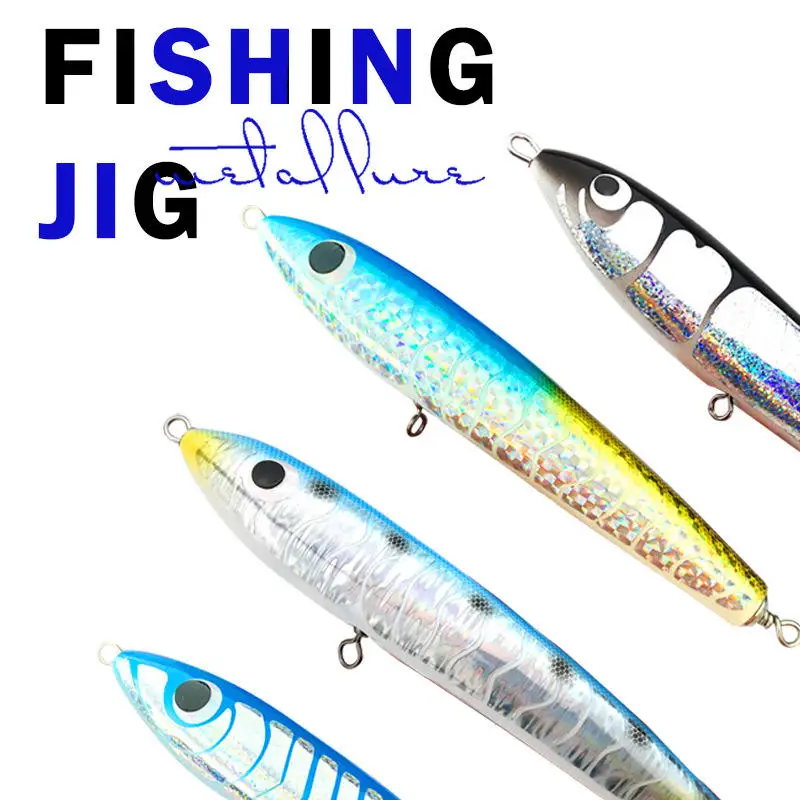 CHEERY Large Wooden Floating Pencil Lure Wooden Multi-Species Lure - view 9