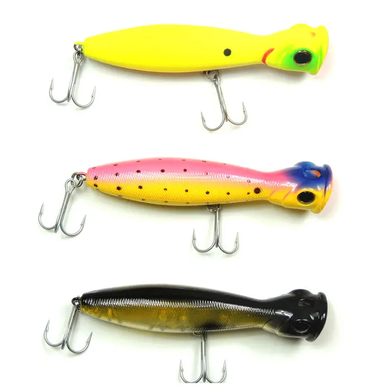 CHEERY High Quality 100mm 17g Printed PVC Popper Lure - view 2