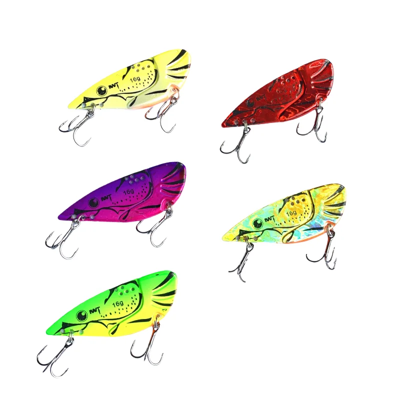 CHEERY 6g9g12g16g CRAZY SHRIMP Vibration Spoon