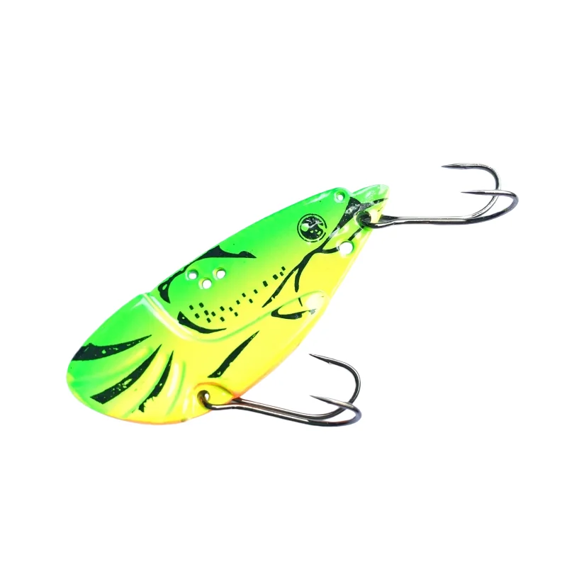 CHEERY 6g9g12g16g CRAZY SHRIMP Vibration Spoon Metal Multi-Species Lure - view 5