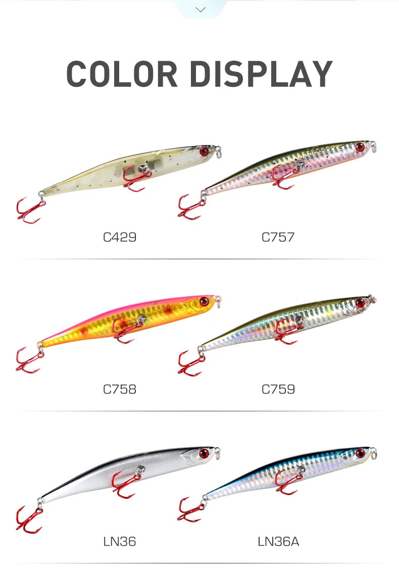 CHEERY PVC Bending Shape Dying Fish PVC Various, Pencil Lure - view 5