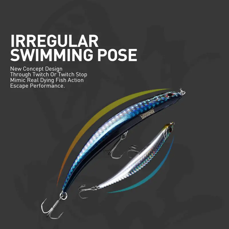CHEERY PVC Bending Shape Dying Fish PVC Various, Pencil Lure - view 11