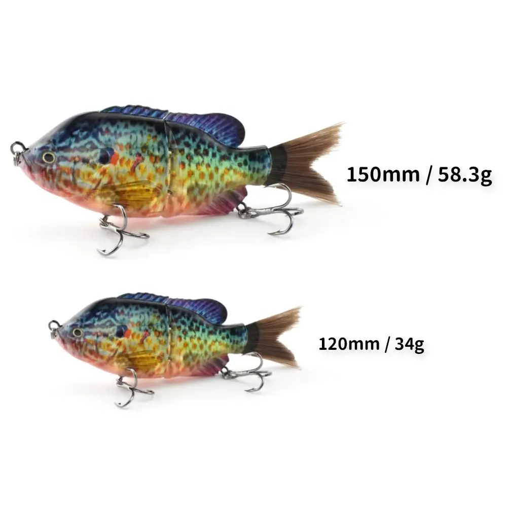 CHEERY Swimbait with Fiber Tail Lifelike ABS, PVC Various, Swimbait - view 8