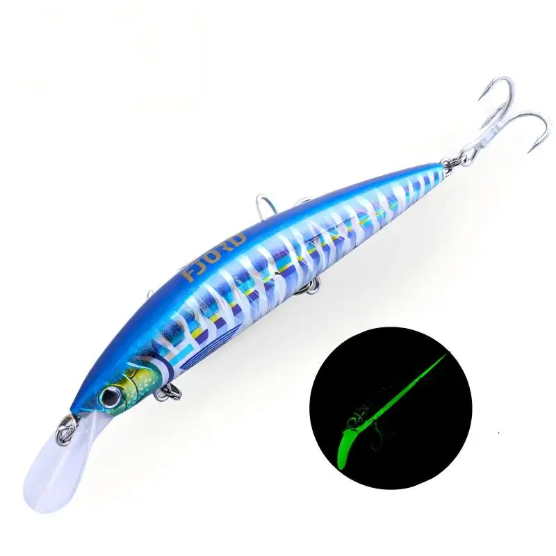 CHEERY Printed Glowing Minnow Lure Kit ABS, PVC Lure Kit, Hard Lure, Minnow Lure - view 10