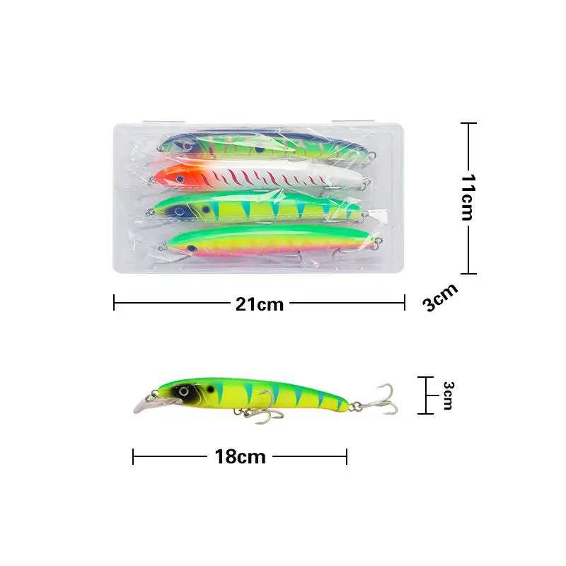 CHEERY Wholesale ABS PVC Minnow Lure ABS, PVC Minnow Lure, Hard Lure - view 8