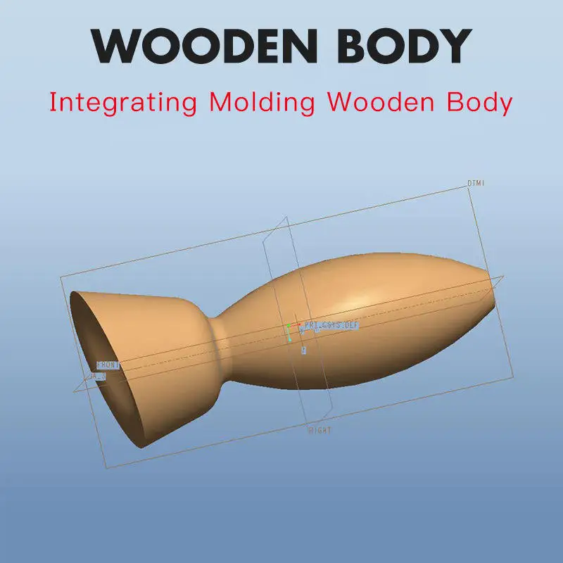 CHEERY 17cm 80g High Quality OEM Wooden Popper Lure - view 10