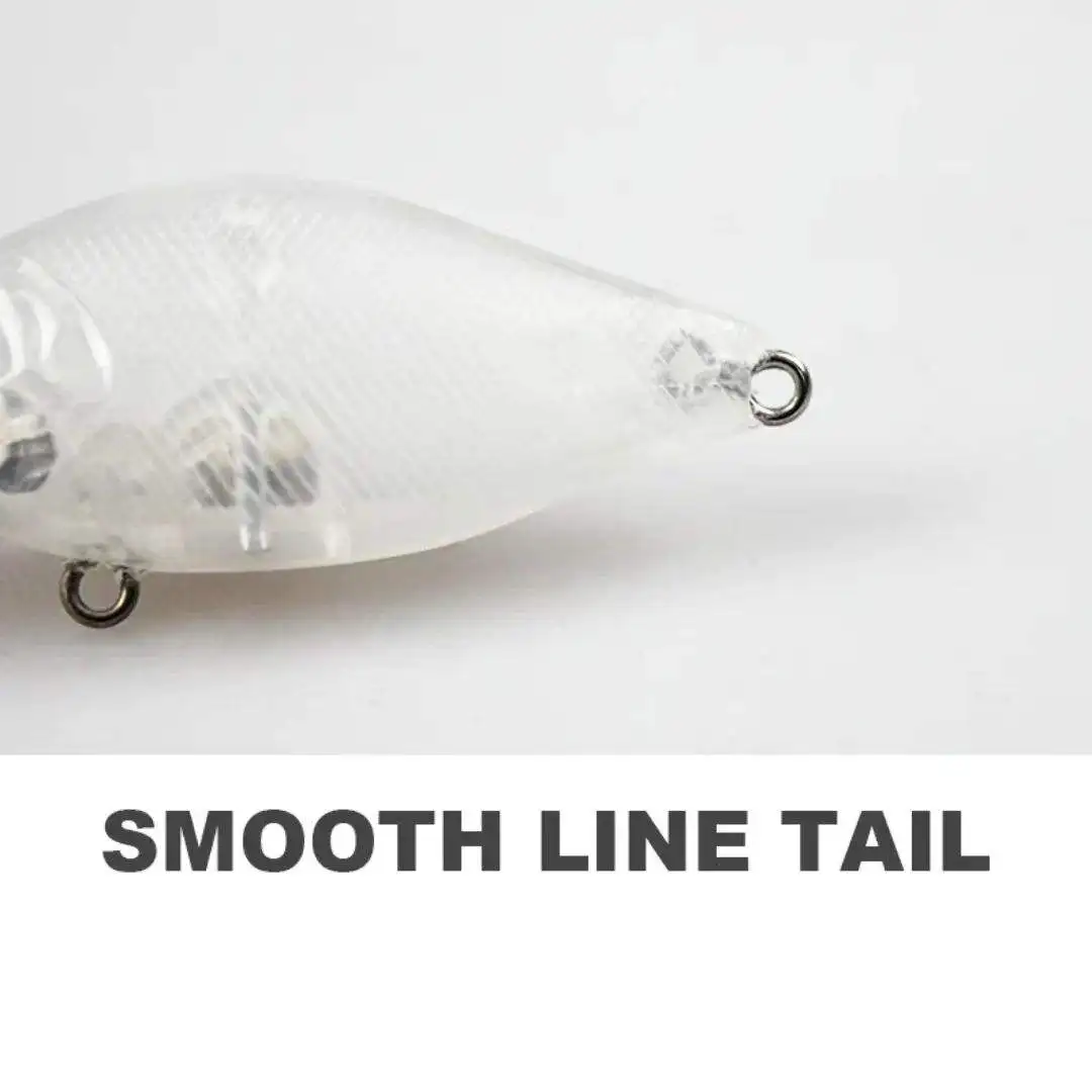 New Unpainted Fishing Lure 6 8cm ABS, PVC Lure Accessories - view 10