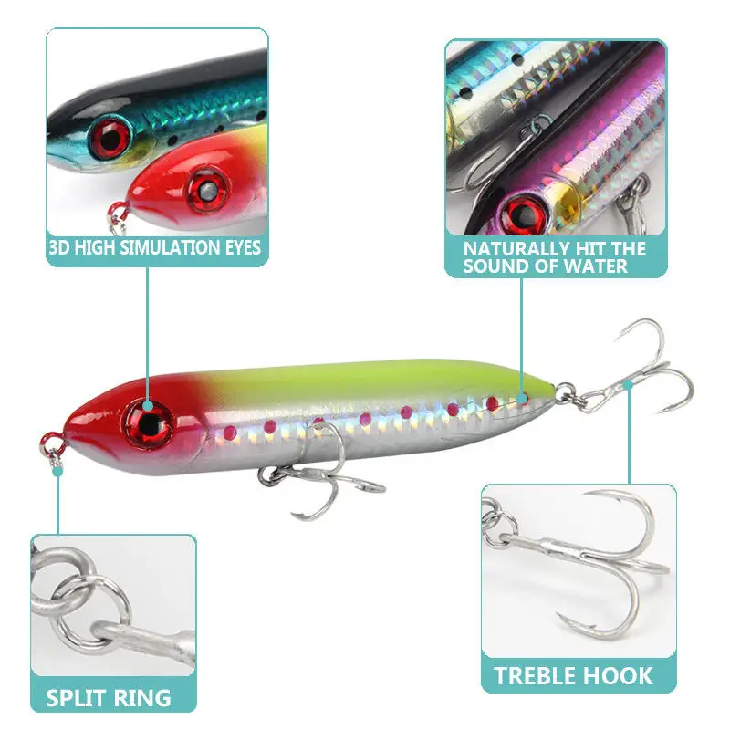 Floating Stainless Steel Artificial Hard Bait Stainless Steel Lure - view 4