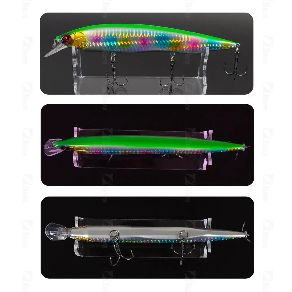 Cheery Floating Minnow Lure ABS Plastic Plastic Minnow Lure - view 7