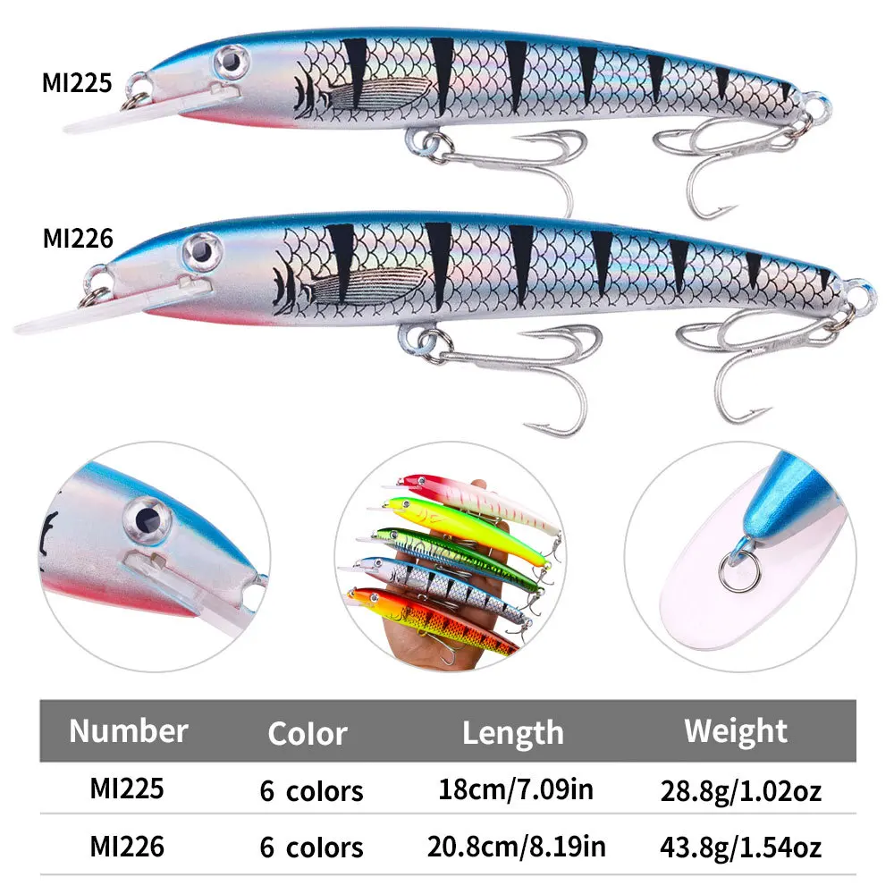 CHEERY Deep Diving Minnow Artificial Hard ABS None - view 9
