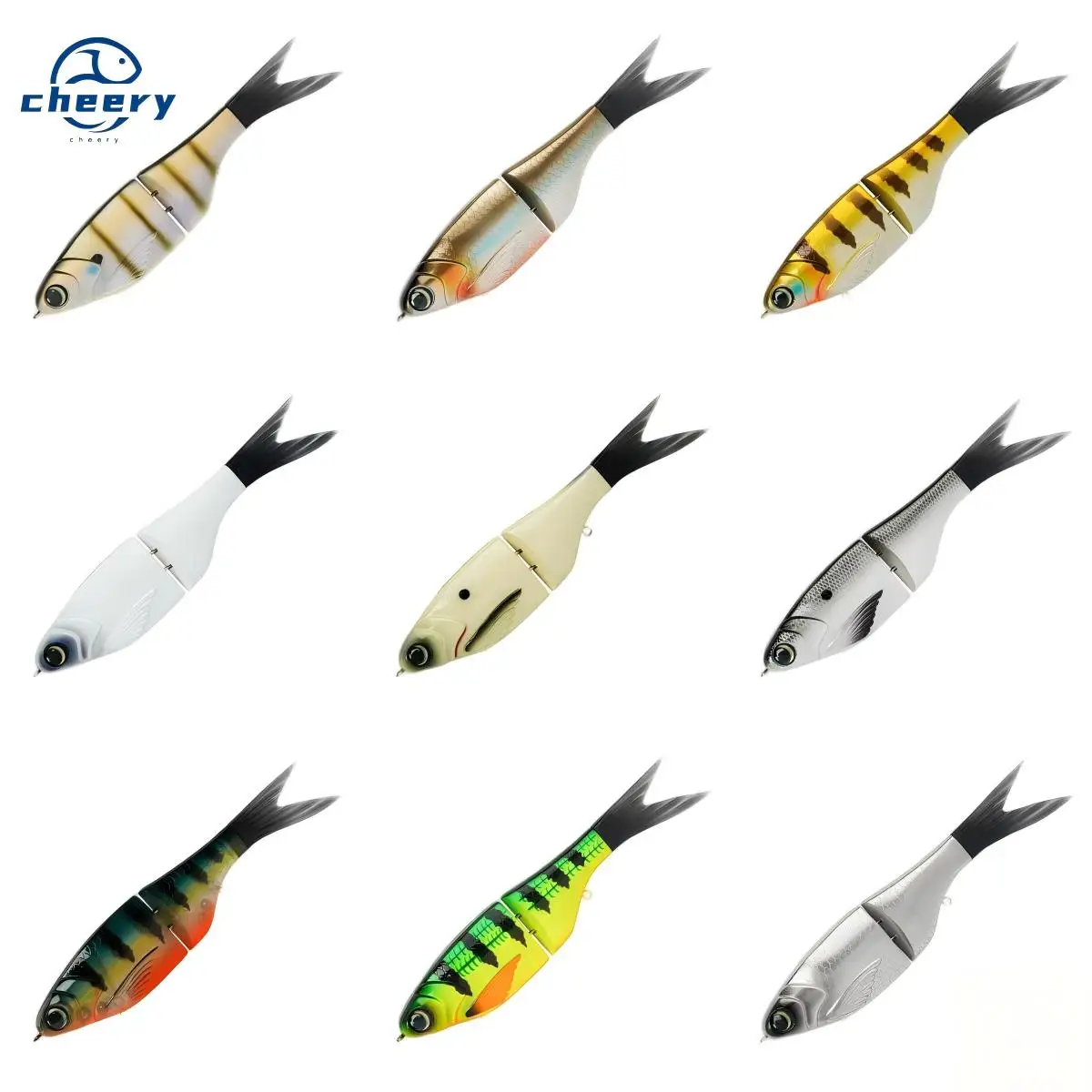 Cheery High Quality Jointed Baitfish Fishing