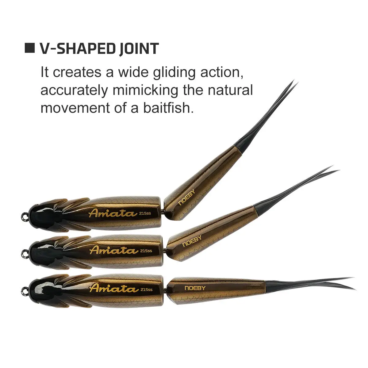 Cheery High Quality Jointed Baitfish Fishing Stainless Steel, Metal Swimbait - view 3