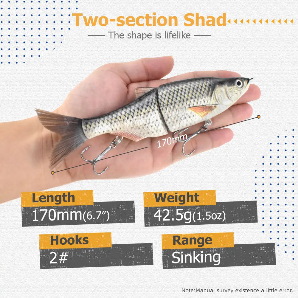 Cheery Sea Fishing Saltwater Fish Lifelike Plastic None - view 2