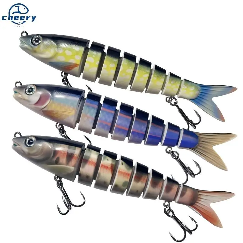 Cherry Bass Trout Carp Multi Jointed