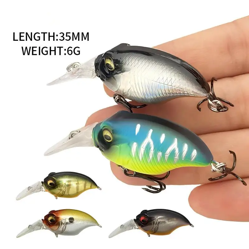 Cheery 42mm 6g ABS Artificial Hard ABS Crankbait - view 9