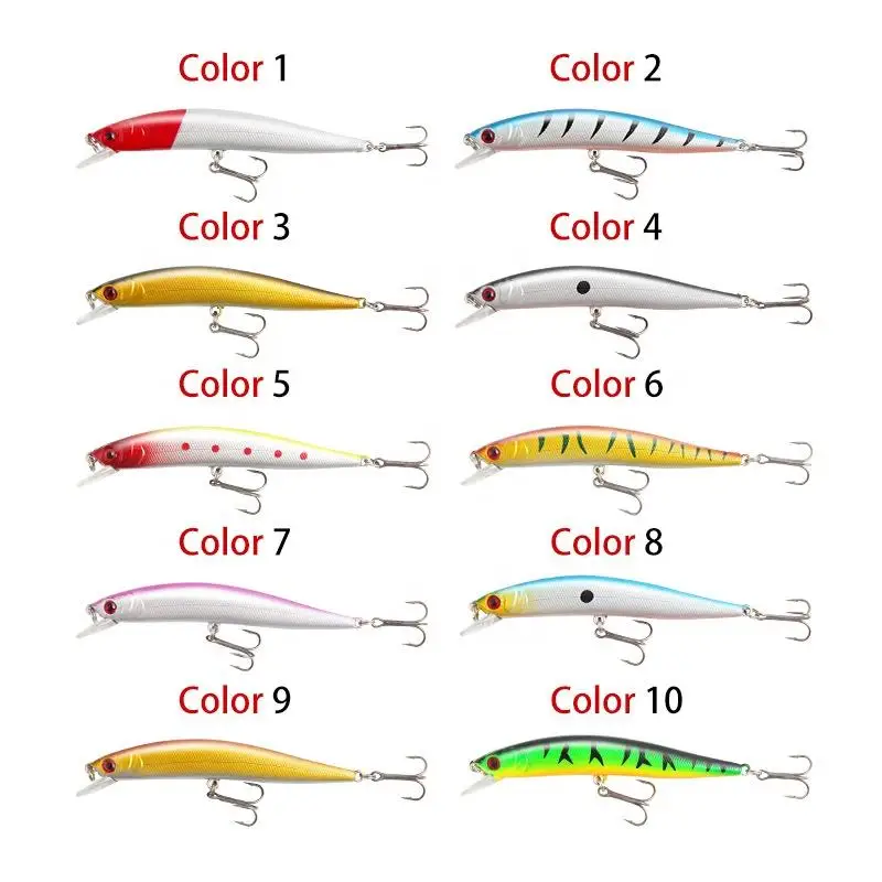 Cheery Fishing Lure 8 3g 100mm ABS Multi-Species Lure - view 6