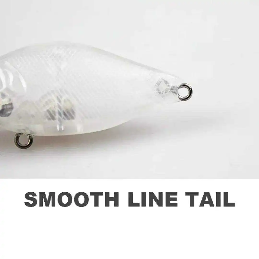 New Unpainted Fishing Lure 6 8cm PVC Lure Accessories - view 2