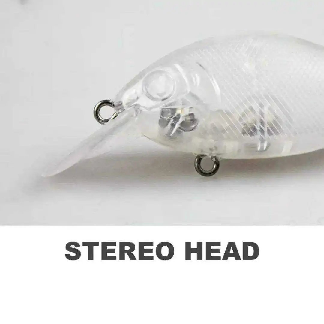 New Unpainted Fishing Lure 6 8cm PVC Lure Accessories - view 4