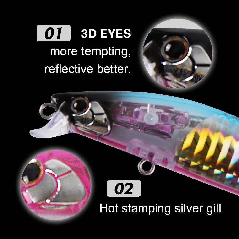 Premium Japanese ABS 99mm 14g Bass ABS Lure - view 10