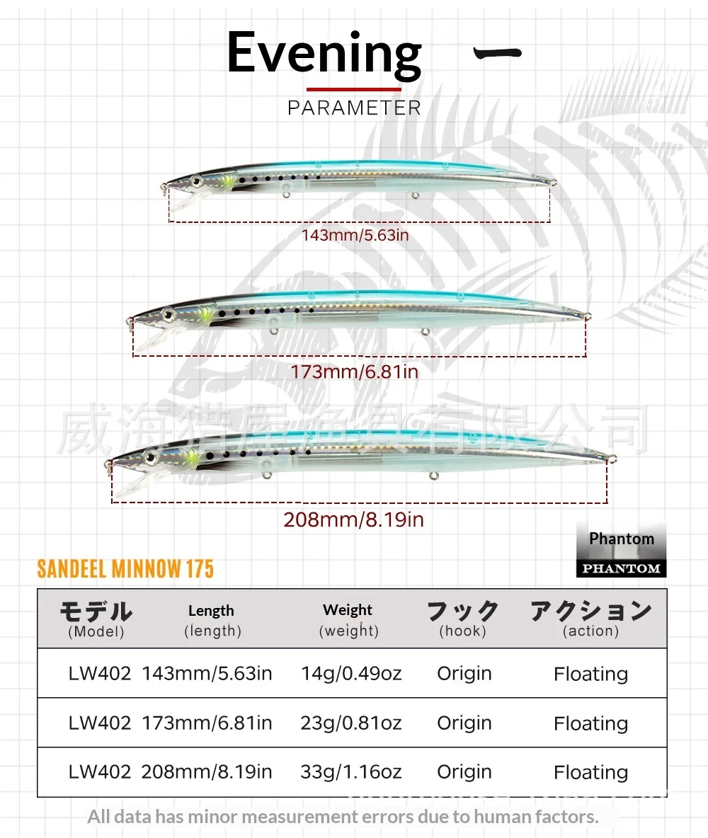 Mino Floating Long Cast ABS Crankbait ABS Lure - view 5