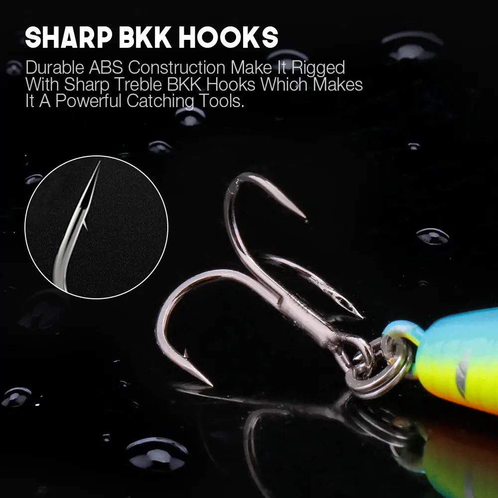 90mm 12g Steel Pencil Popper Lure Metal Lure - view 5