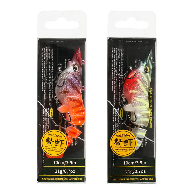PVC Shrimp Hard Bait 10g Lure PVC Multi-Species Lure - view 6