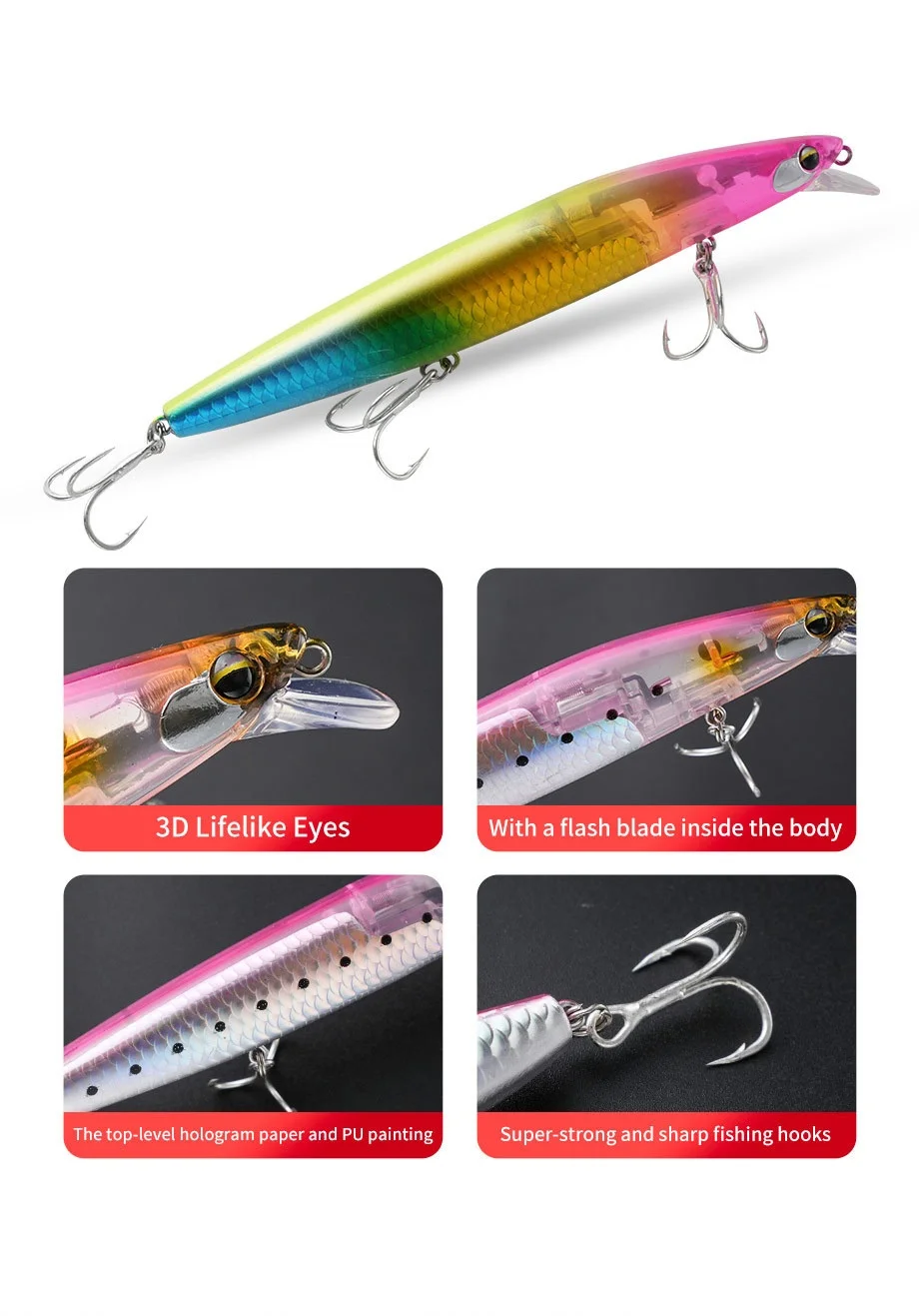 14 5cm 16cm Stainless Steel Lure Stainless Steel Lure Bait - view 14