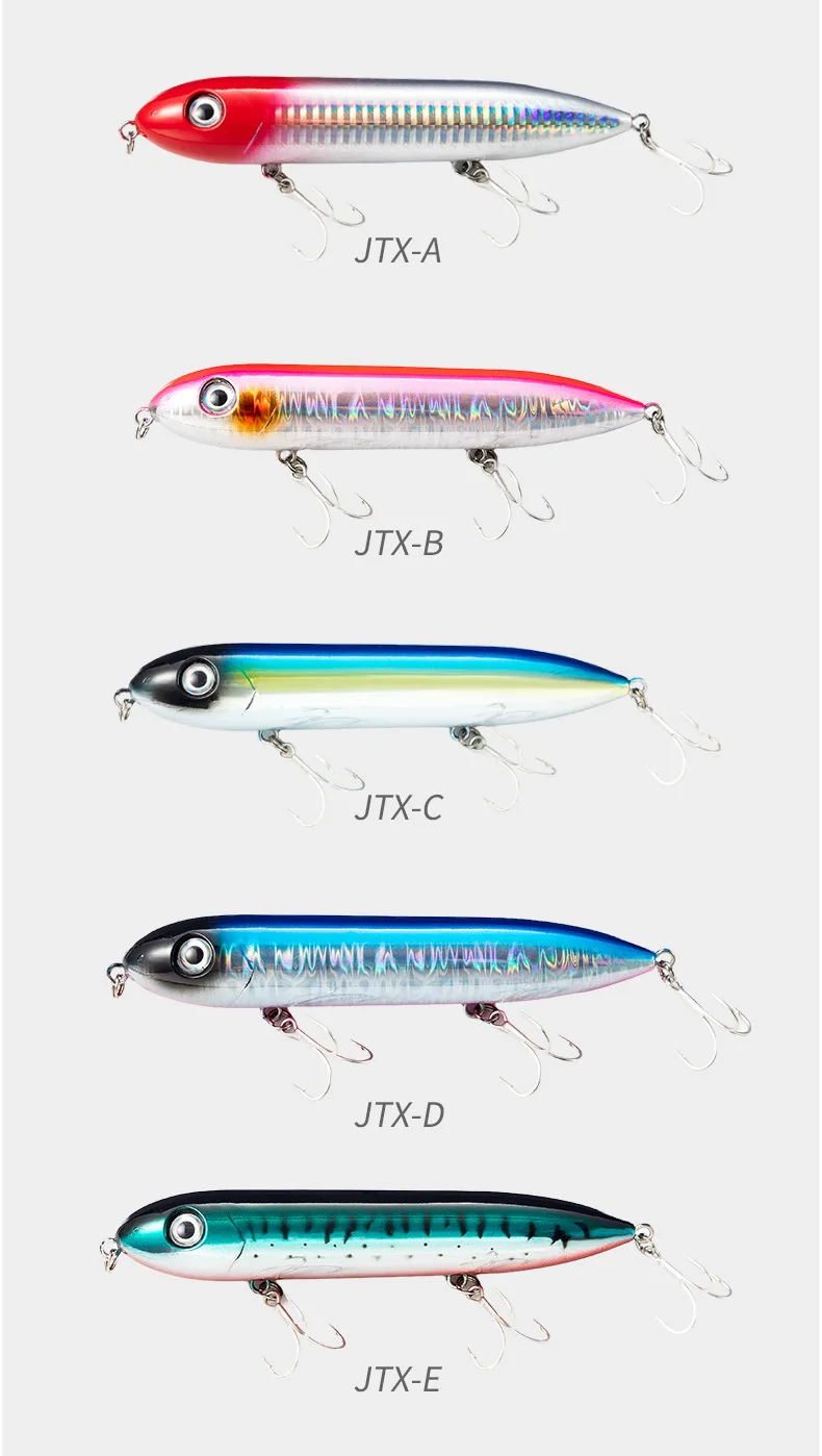 125mm 265g Long Distance Lure Floating Stainless Steel None - view 10