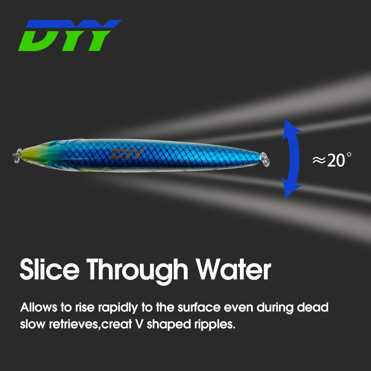 Cheery Long Cast 90mm 19g ABS Plastic, ABS Fish bait - view 3